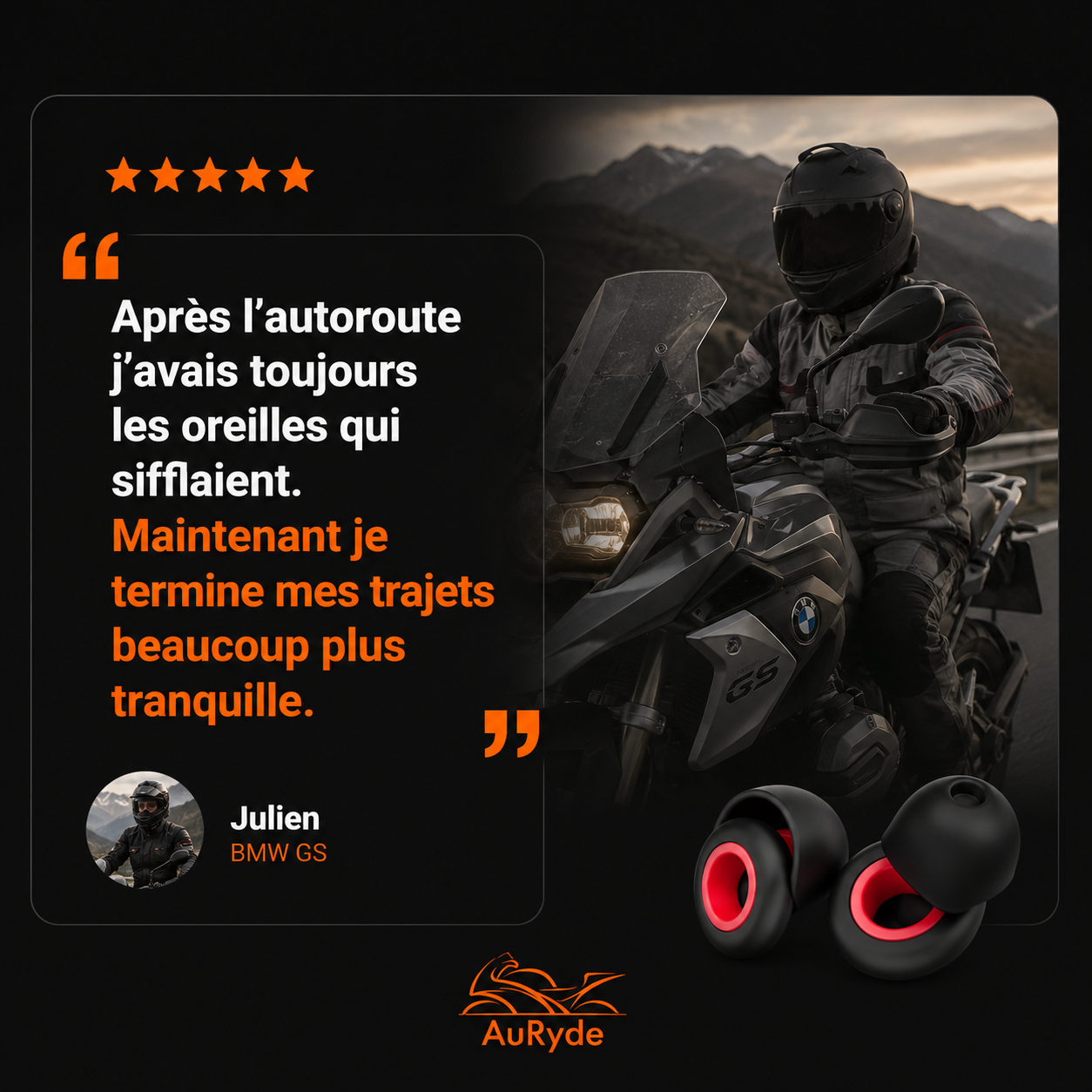 Bouchons Anti-Bruits FreshRide™