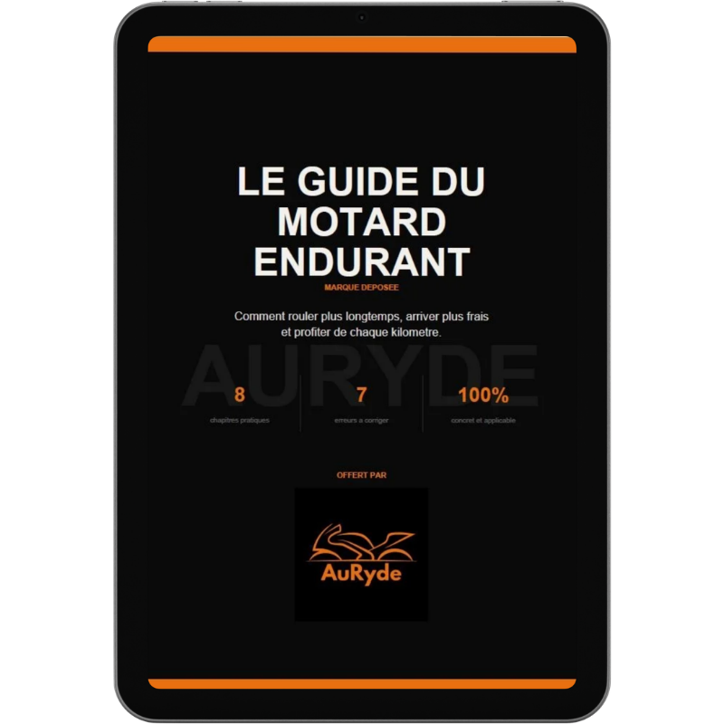 Guide du motard endurant par Auryde